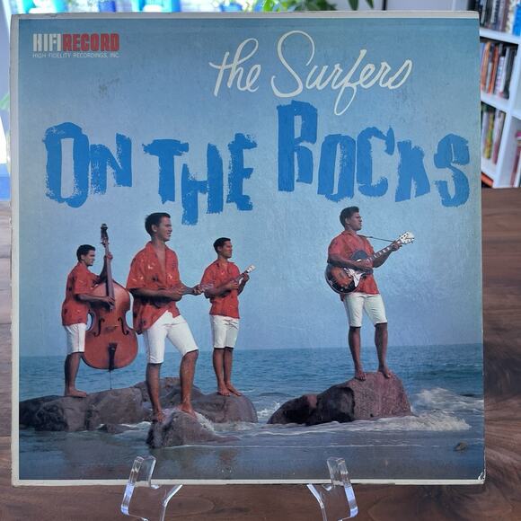 The Surfers On The Rocks Vinyl LP 1959 HIFI Record R 408 Promo - Picture 2 of 8